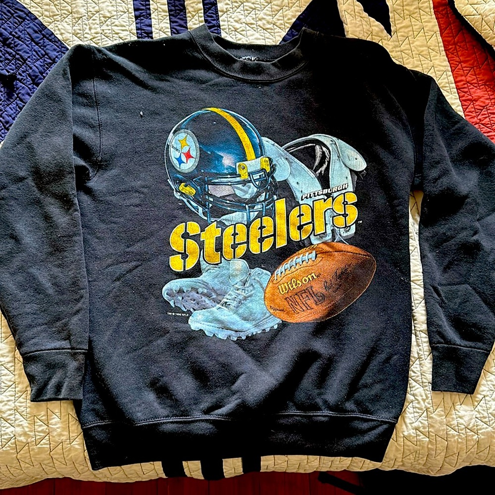 Vintage Steelers pullover sweatshirt